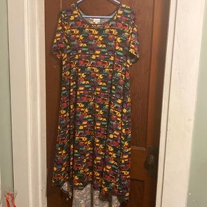 LuLaRoe Geometrical HighLow Maxi Dress